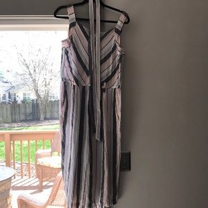 Vince Camuto Linen Jumpsuit